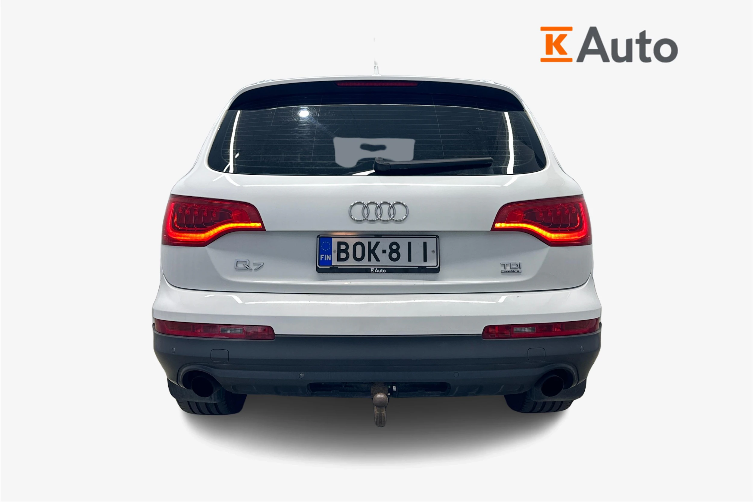 Valkoinen Audi Q7 2010 kuva 3.