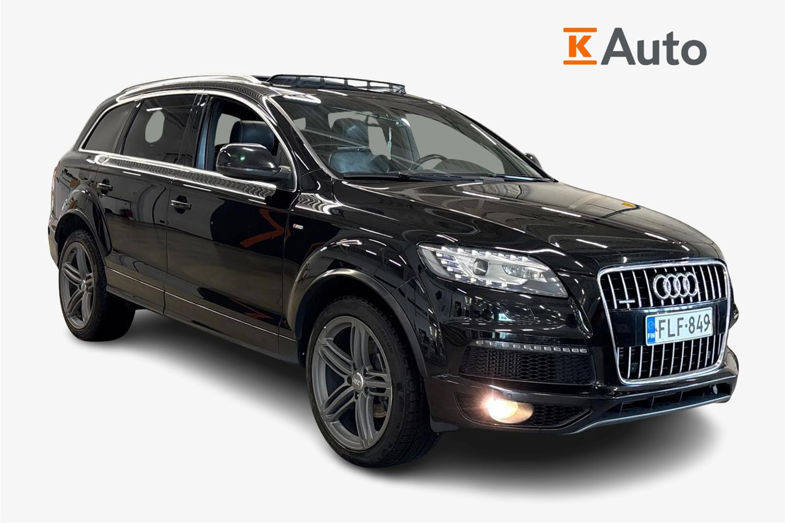 musta Audi Q7 2010 kuva 1.