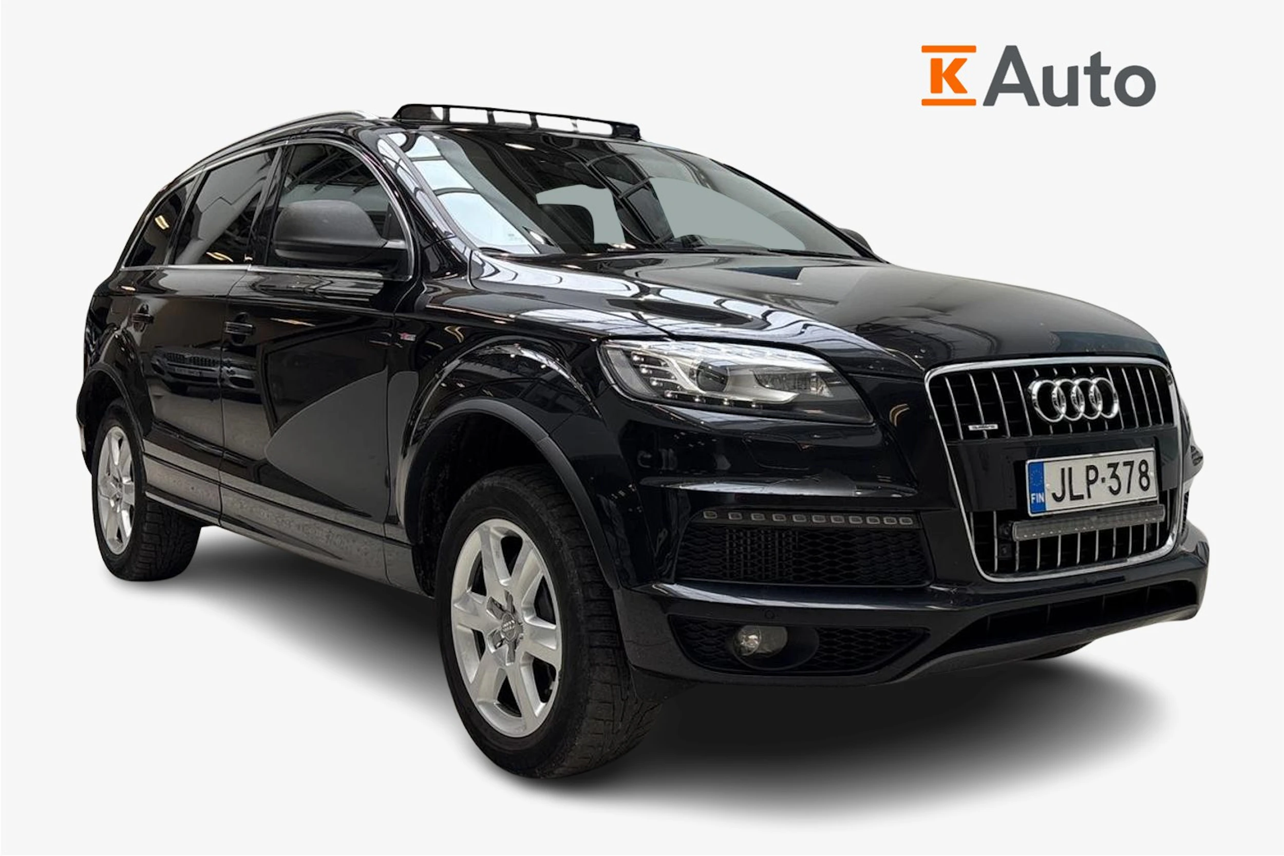 Musta Audi Q7 2011 kuva 1.