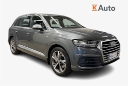 Harmaa Audi Q7 2016 kuva 1.