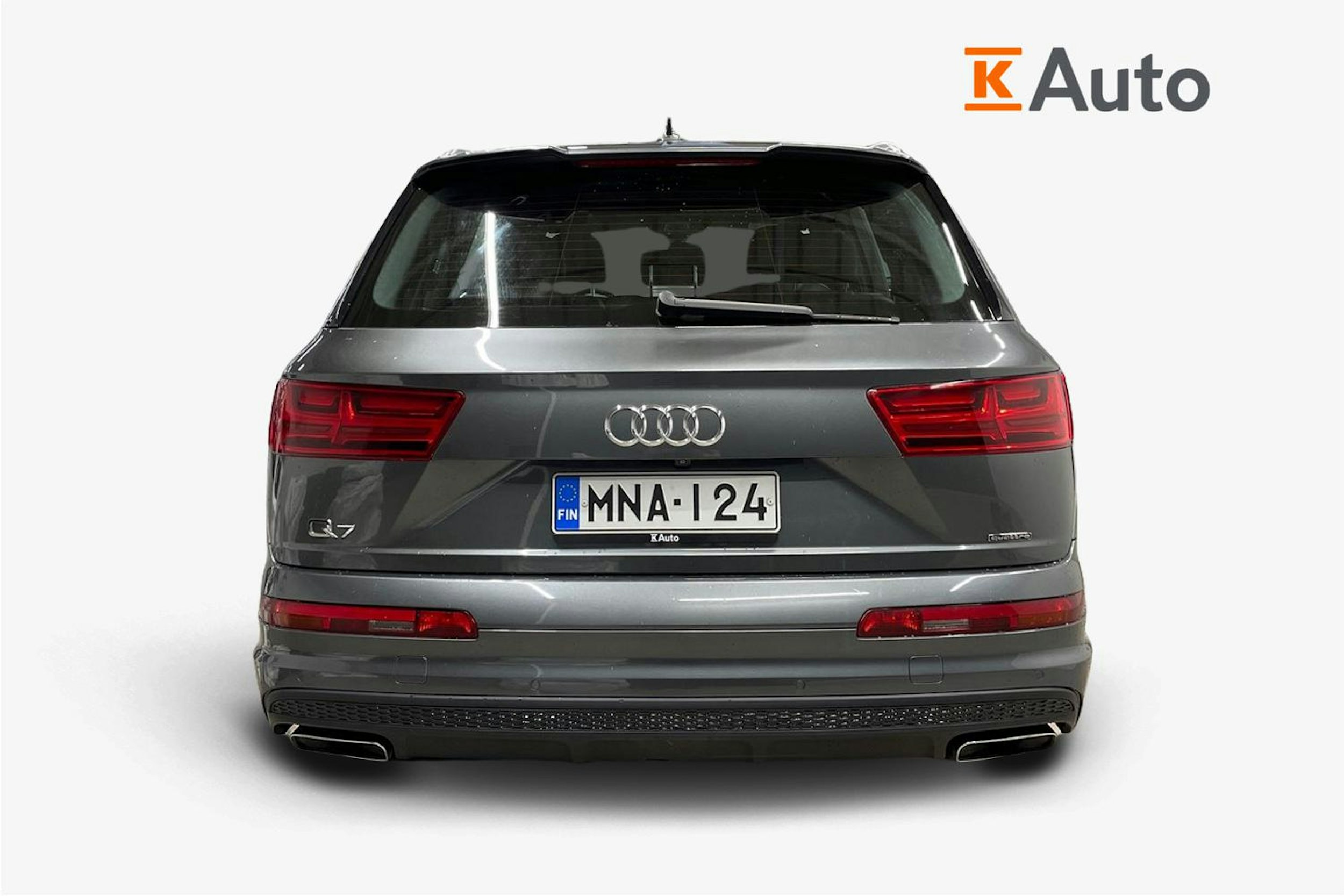 Harmaa Audi Q7 2016 kuva 3.