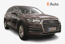 Ruskea (beige) Audi Q7 2015 kuva 1.