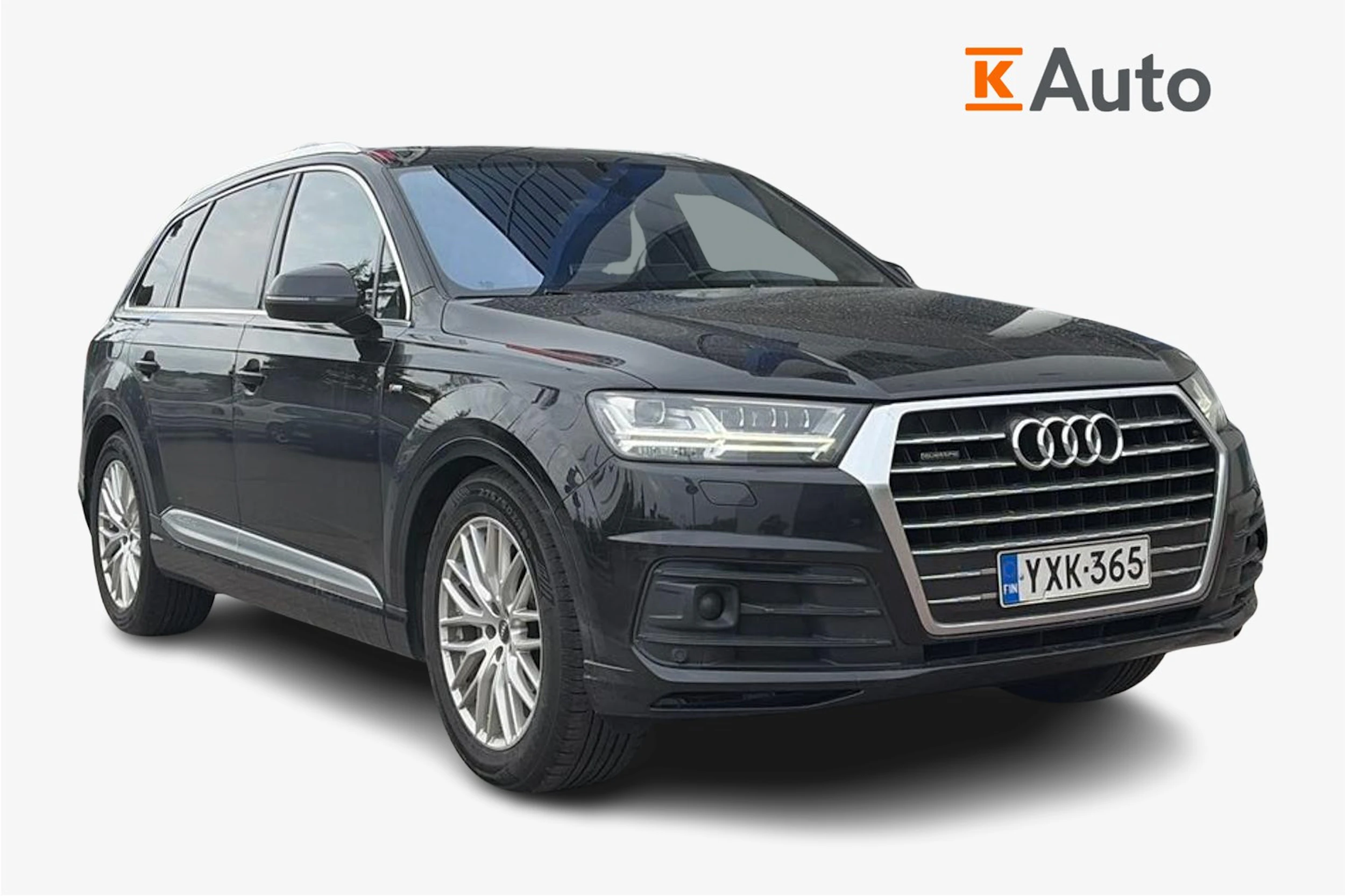 musta Audi Q7 2016 kuva 1.