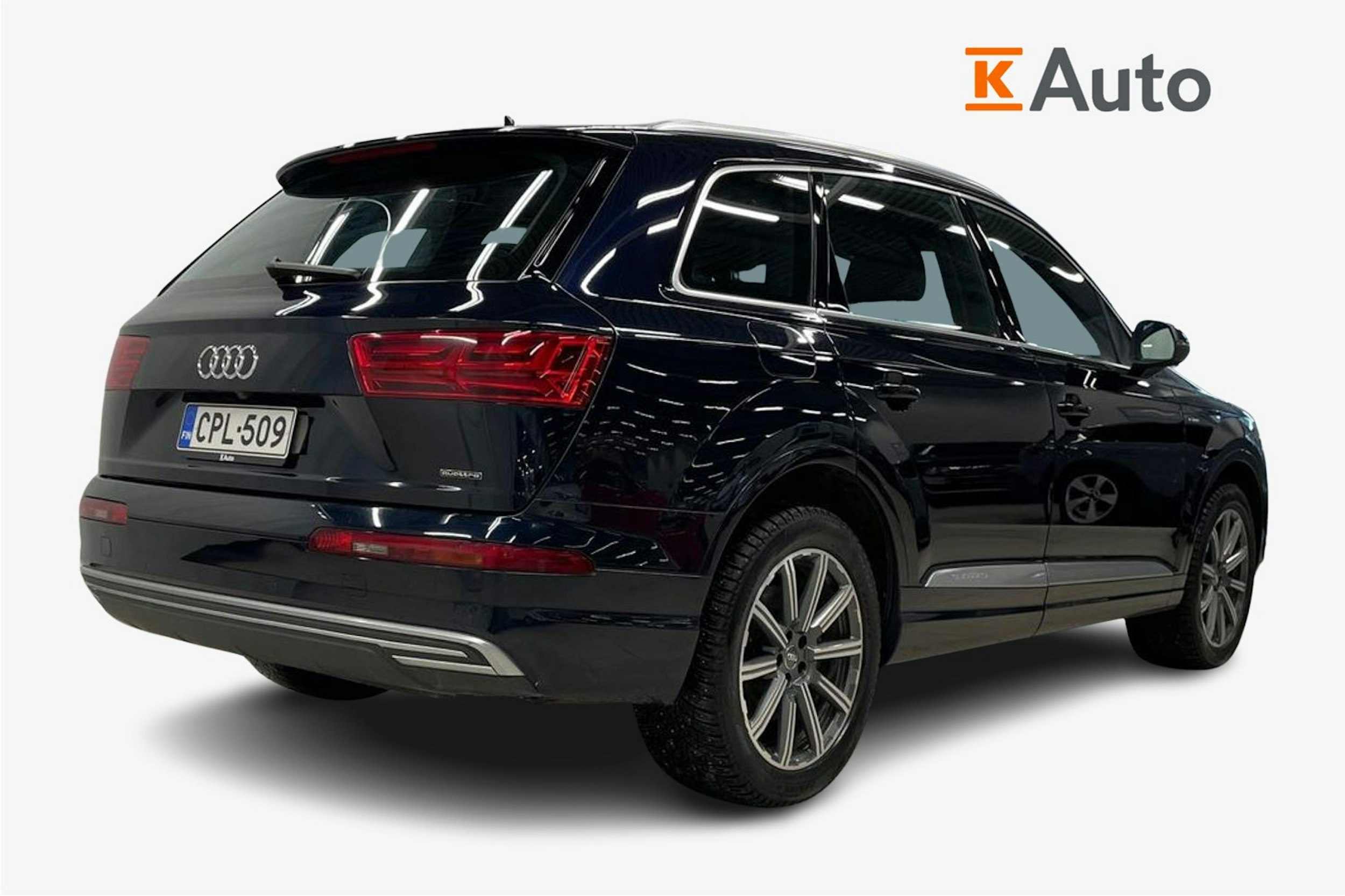 Sininen Audi Q7 2017 kuva 2.