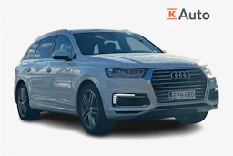 valkoinen Audi Q7 2016 kuva 1.