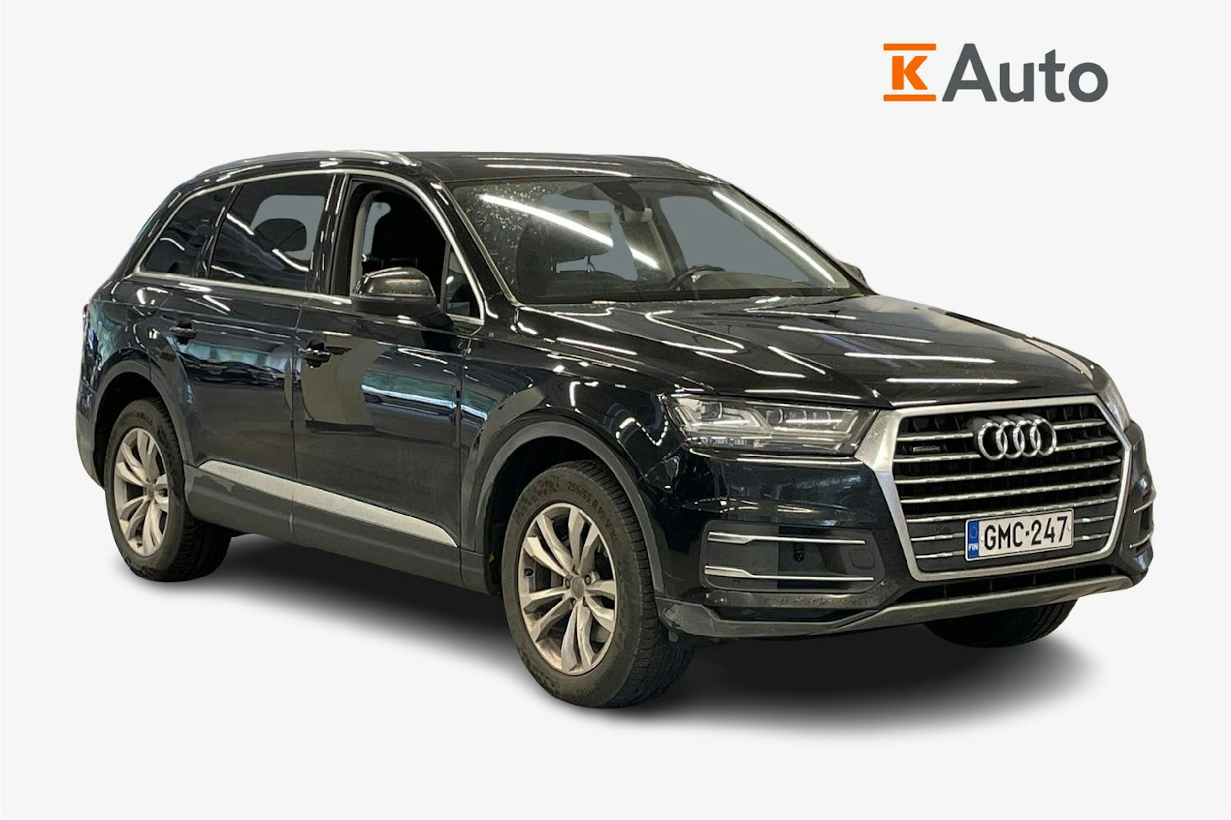 Musta Audi Q7 2016 kuva 1.