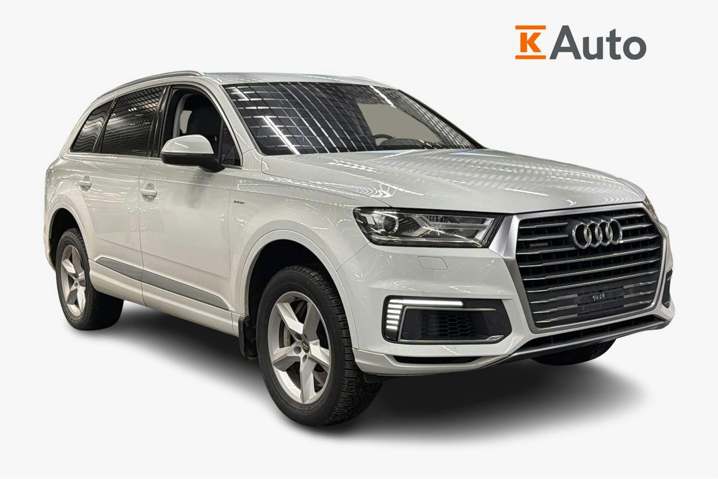 valkoinen Audi Q7 2016 kuva 1.