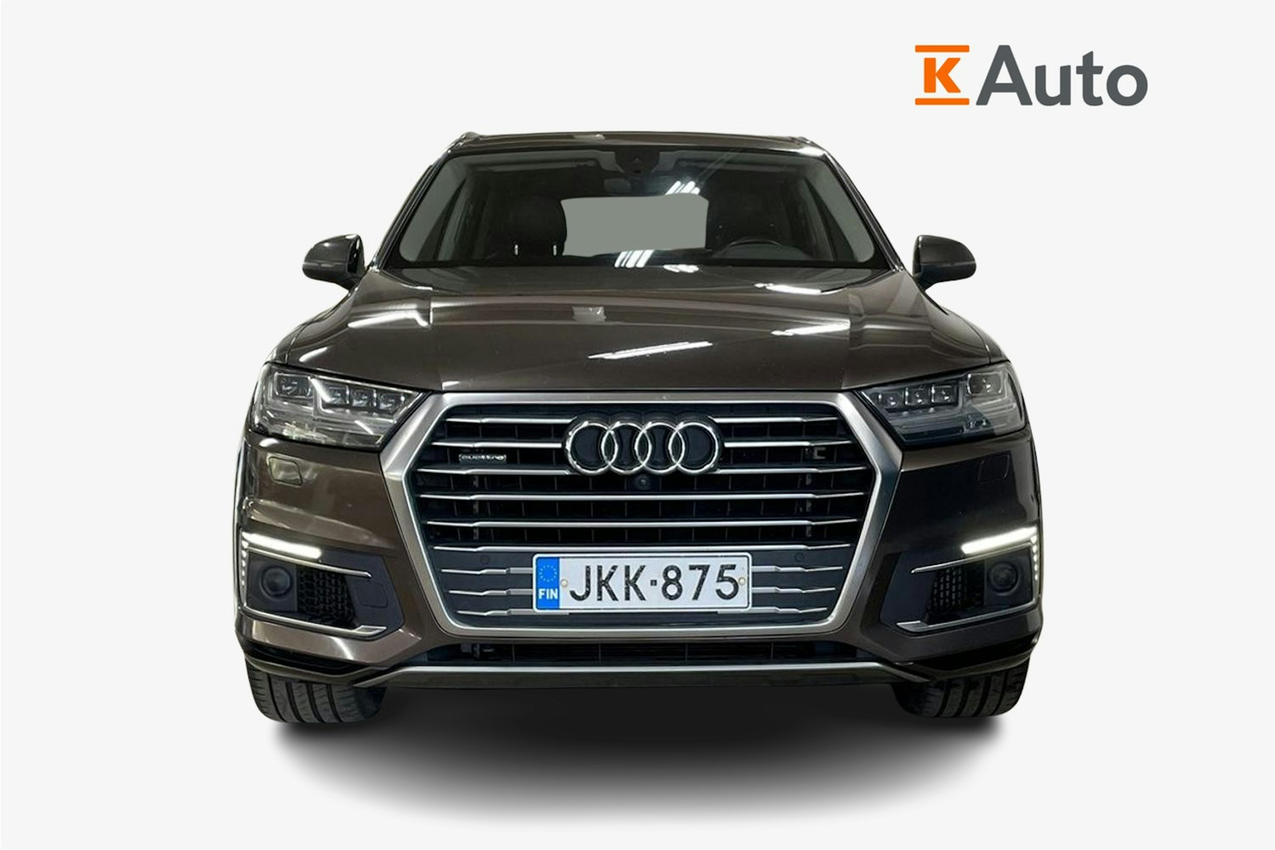 Ruskea (beige) Audi Q7 2016 kuva 5.