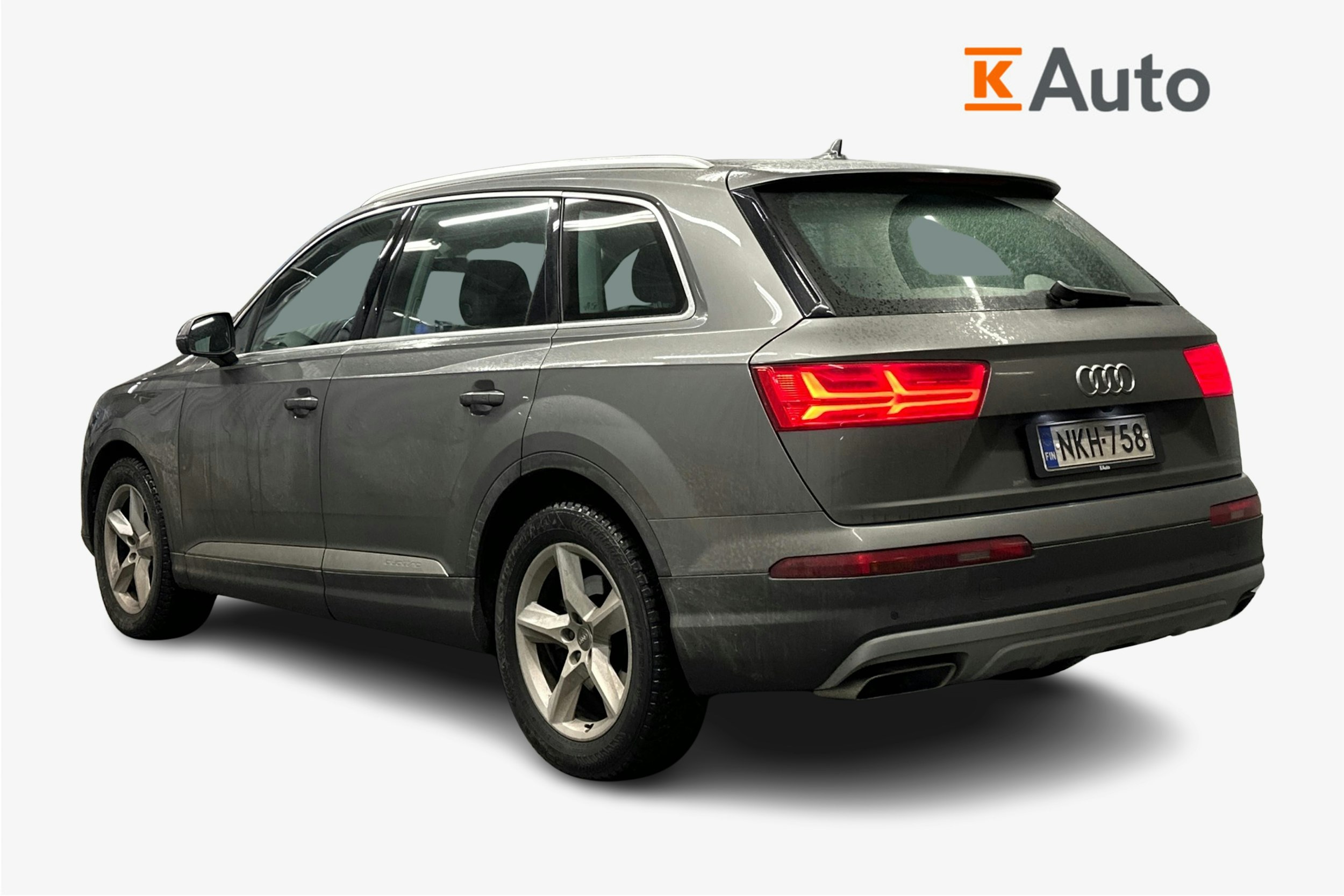 harmaa Audi Q7 2016 kuva 2.