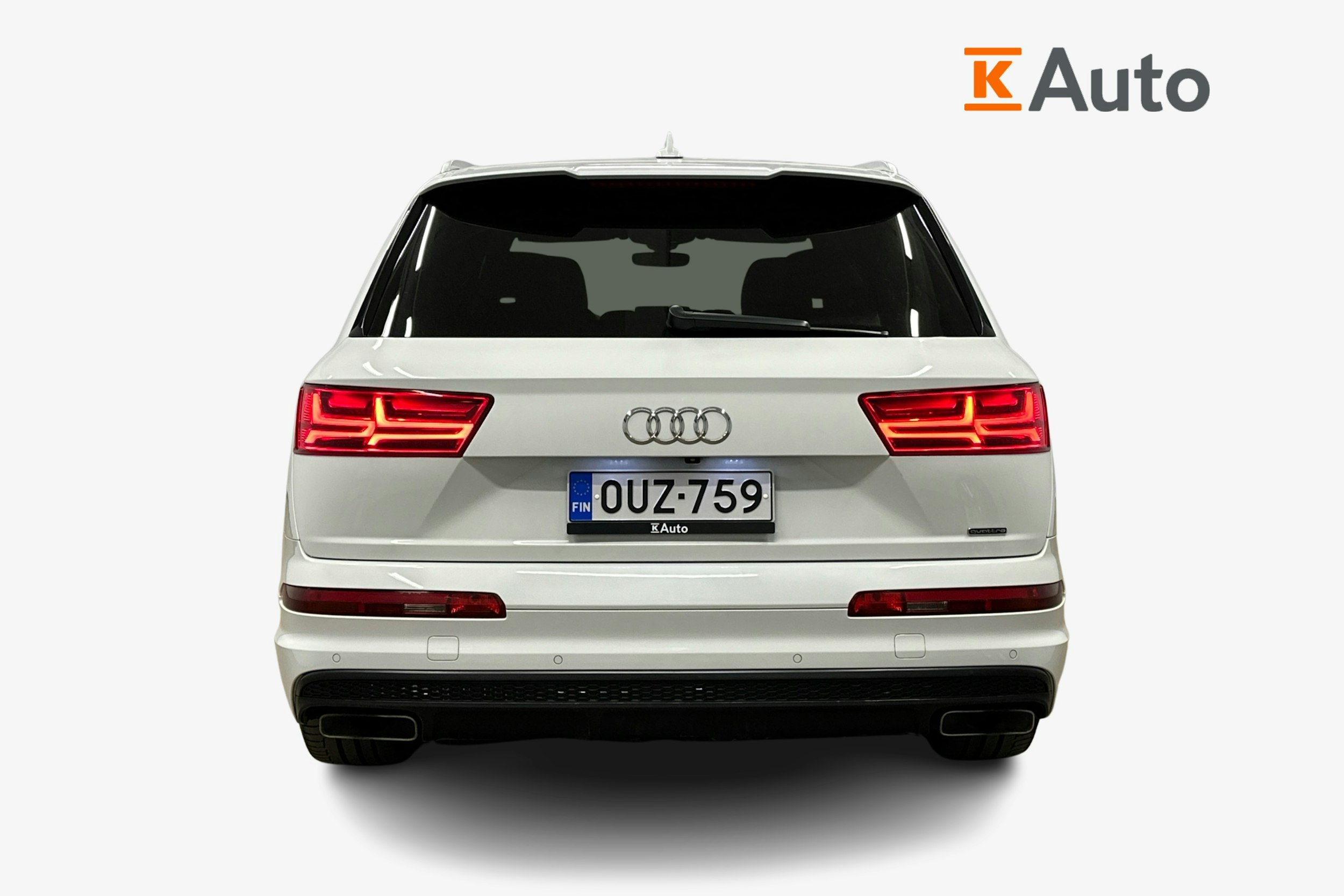 valkoinen Audi Q7 2016 kuva 3.