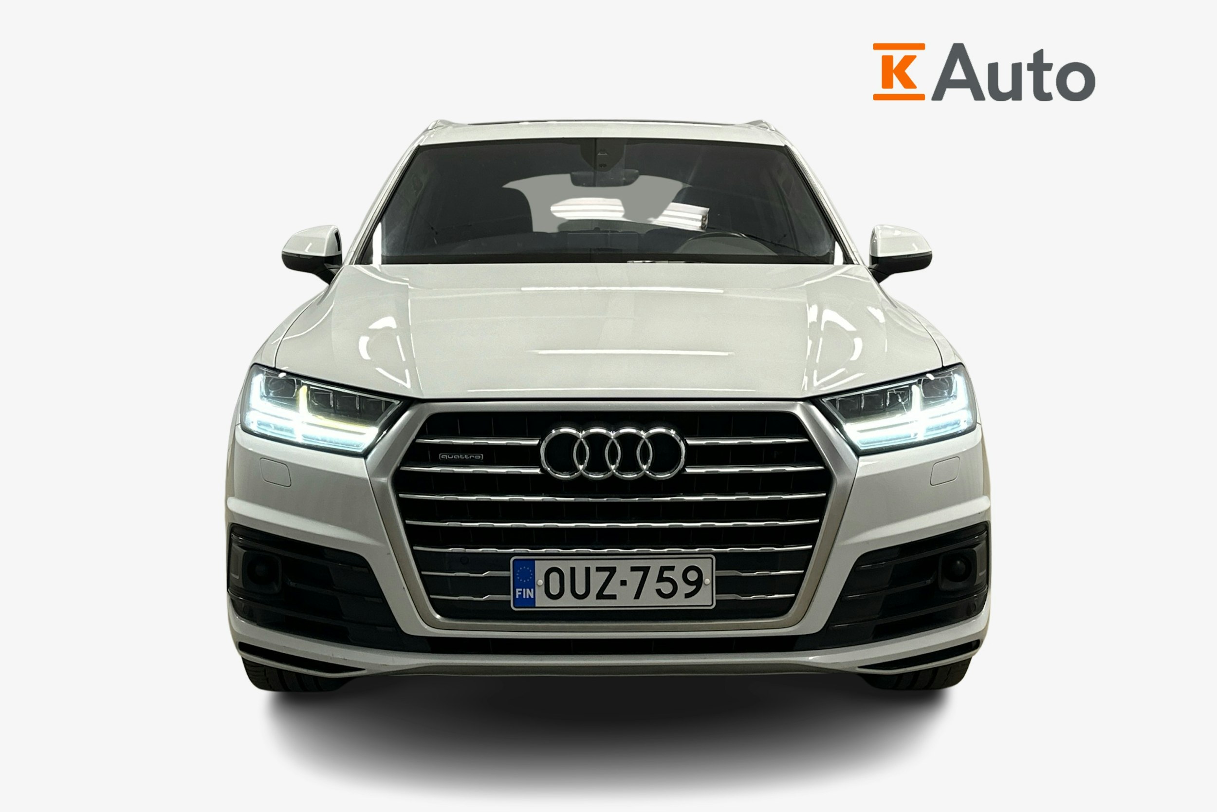 valkoinen Audi Q7 2016 kuva 4.