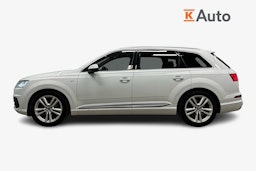 valkoinen Audi Q7 2016 kuva 5.