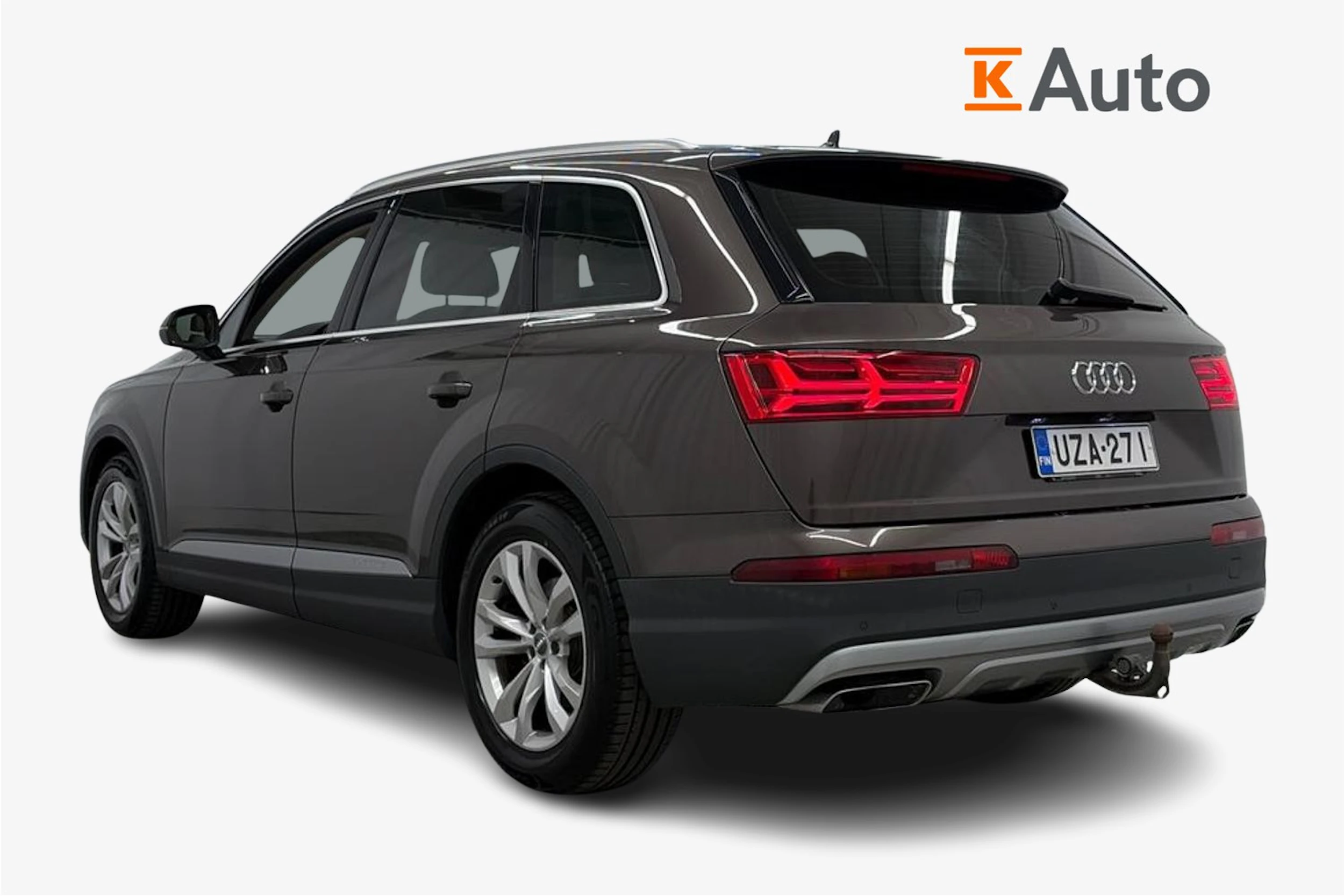 Ruskea (beige) Audi Q7 2016 kuva 2.