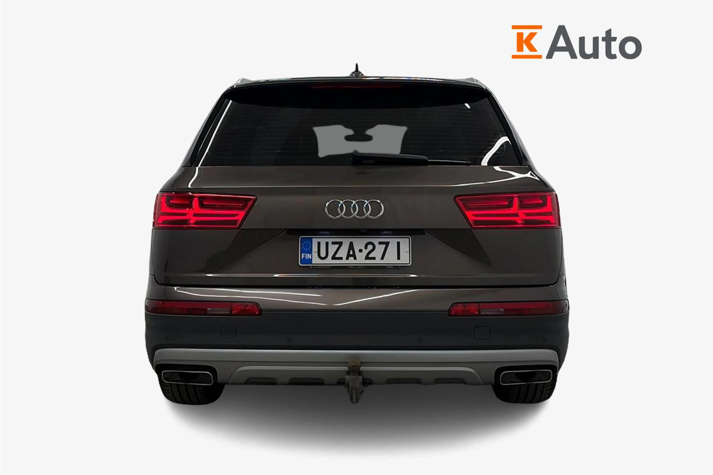 Ruskea (beige) Audi Q7 2016 kuva 3.