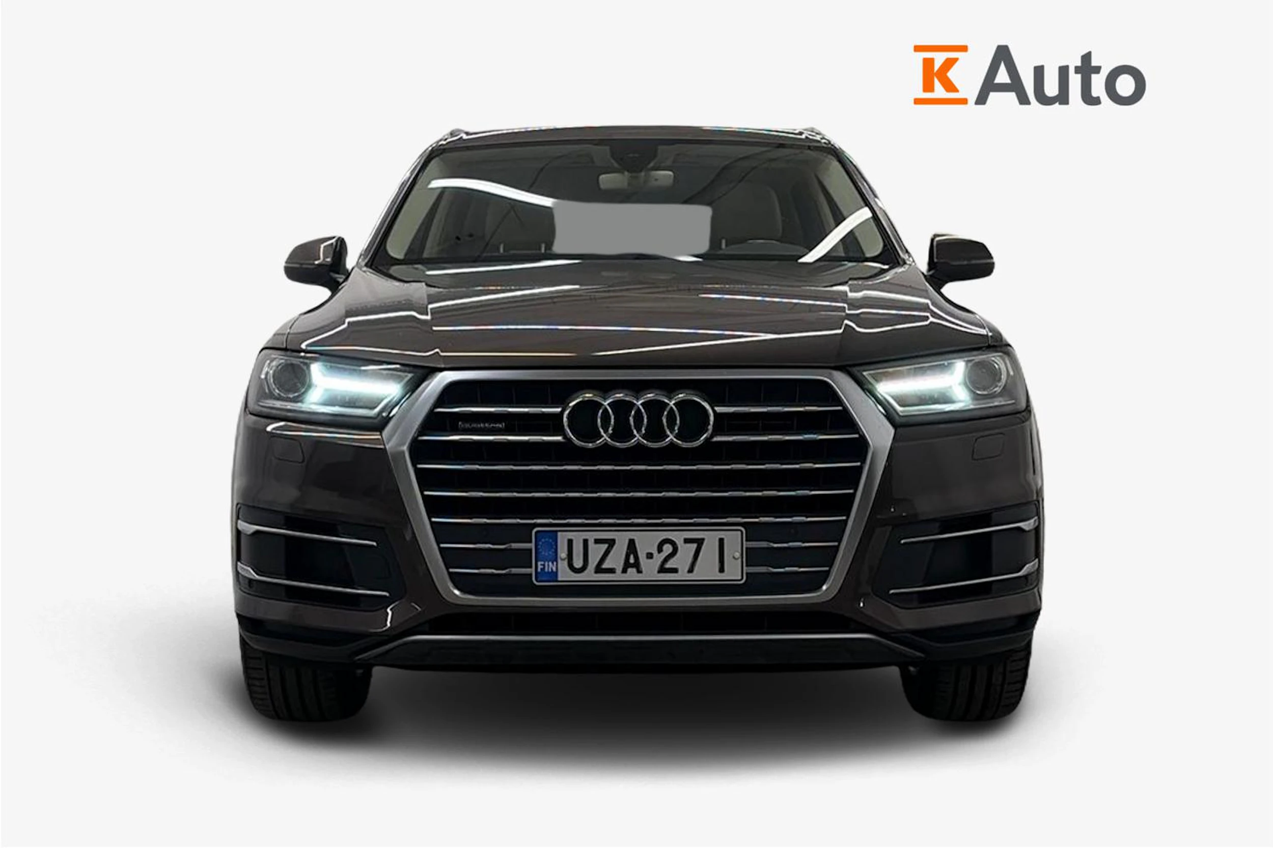 Ruskea (beige) Audi Q7 2016 kuva 4.