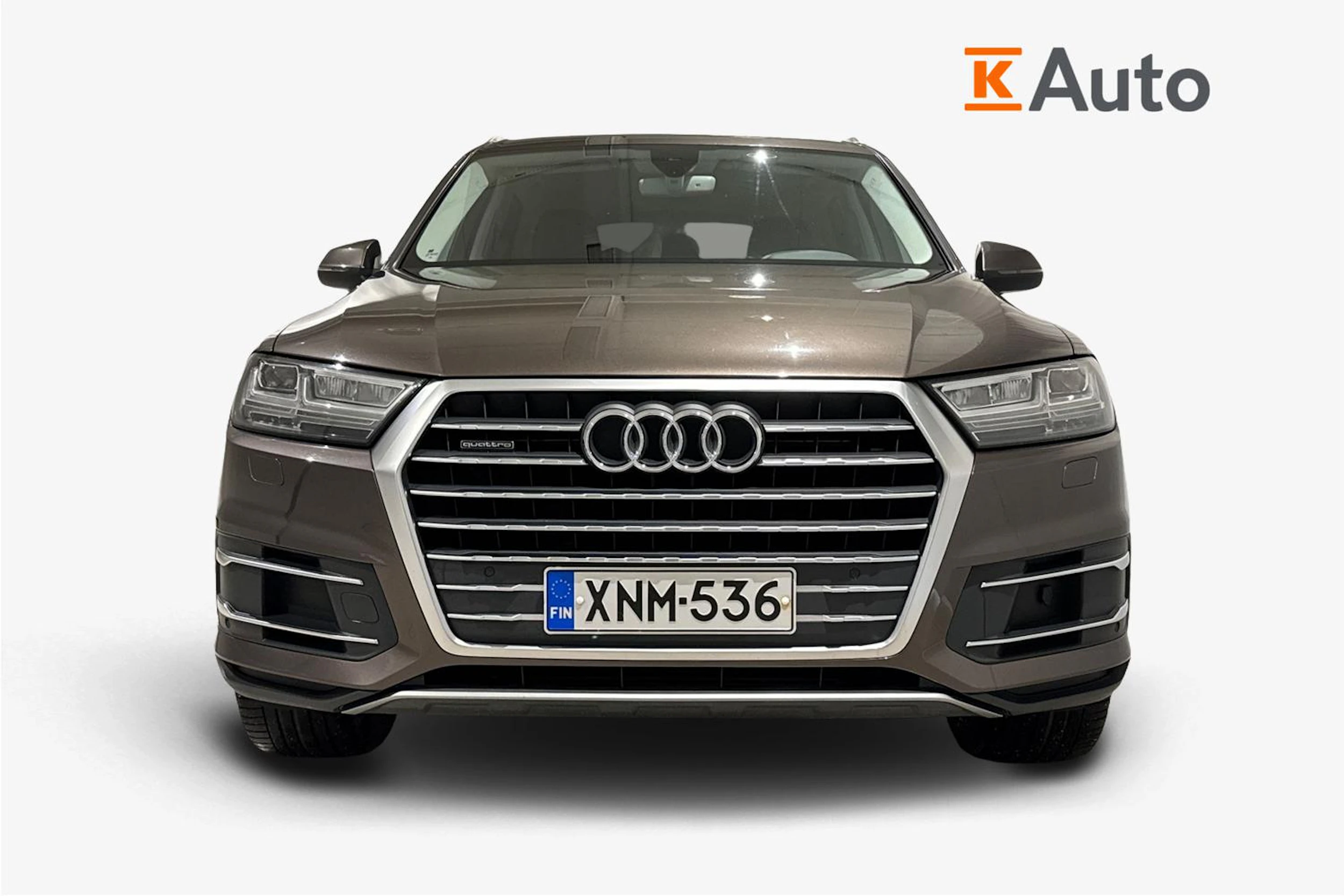 ruskea (beige) Audi Q7 2016 kuva 4.
