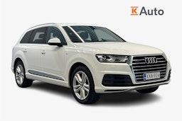Valkoinen Audi Q7 2016 kuva 1.