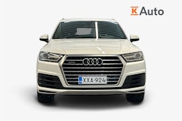 Valkoinen Audi Q7 2016 kuva 4.