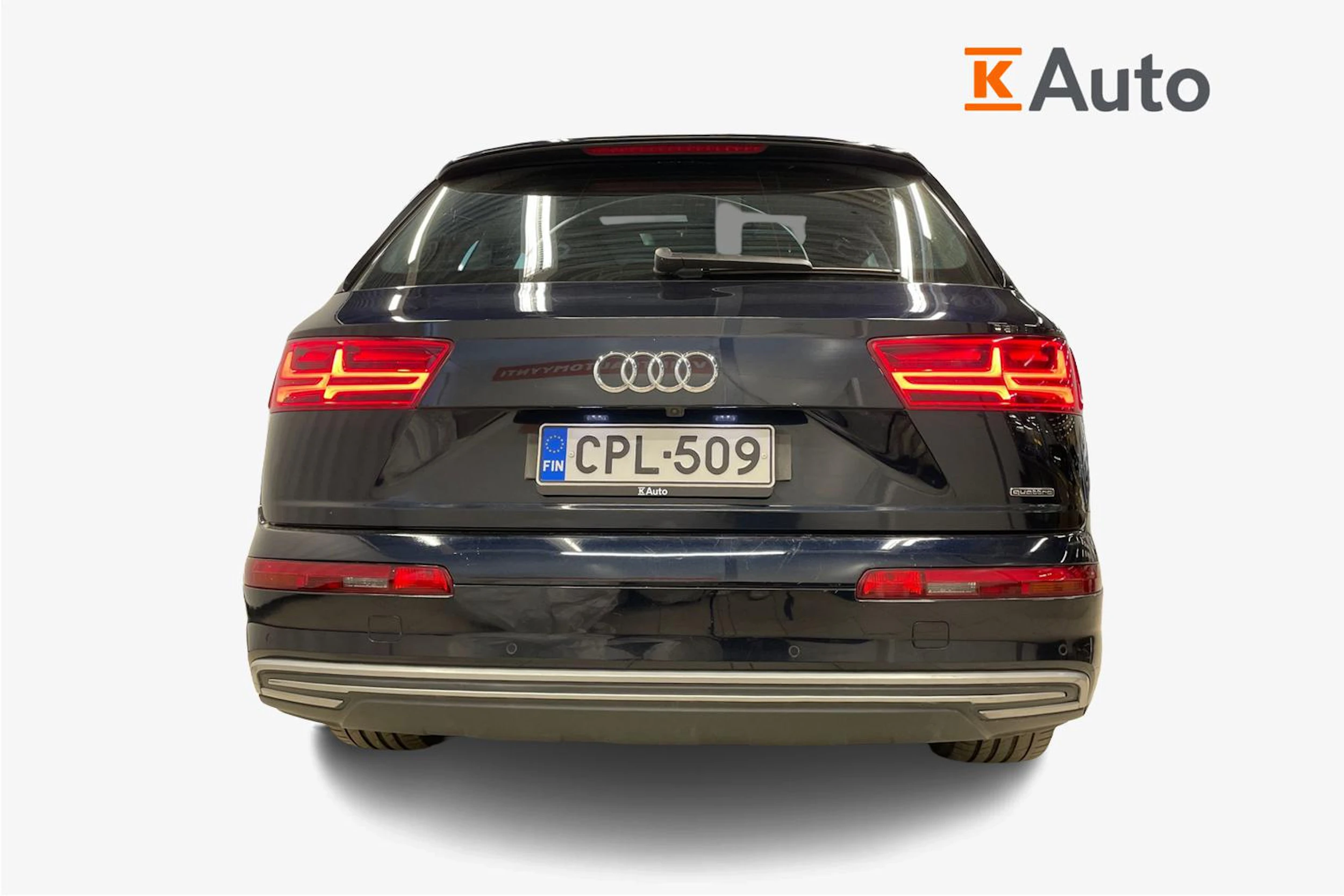 Sininen Audi Q7 2017 kuva 4.