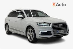 valkoinen Audi Q7 2017 kuva 1.