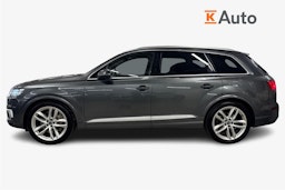 harmaa Audi Q7 2017 kuva 6.