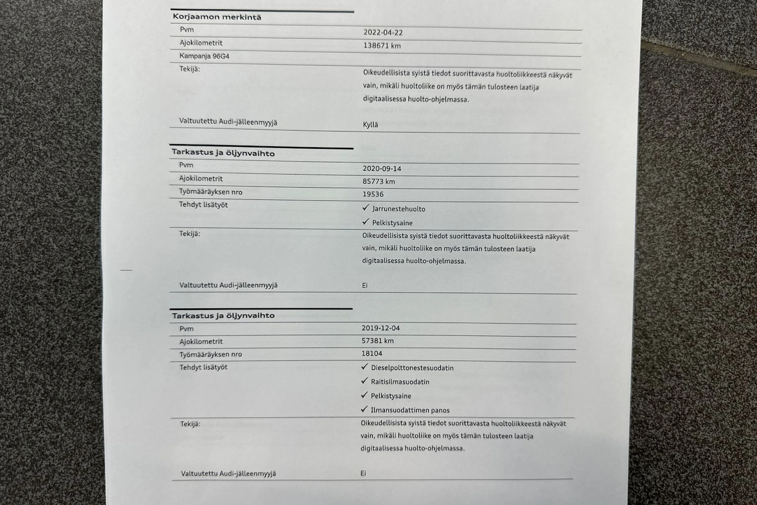 valkoinen Audi Q7 2017 kuva 38.