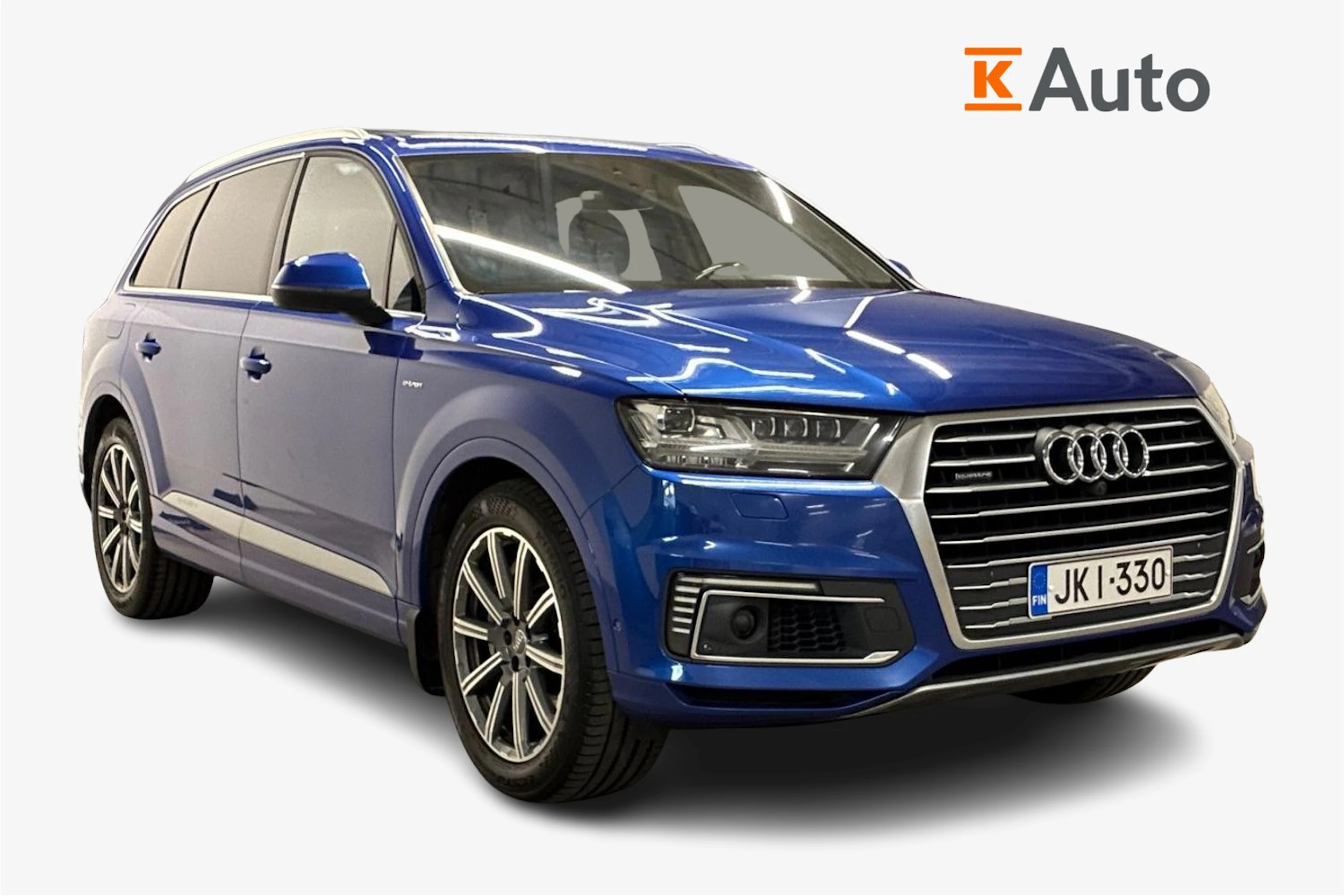 Sininen Audi Q7 2017 kuva 1.