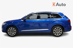 Sininen Audi Q7 2017 kuva 5.