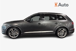 harmaa Audi Q7 2017 kuva 6.
