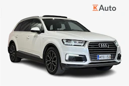 valkoinen Audi Q7 2017 kuva 1.