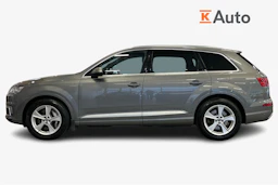 harmaa Audi Q7 2017 kuva 5.