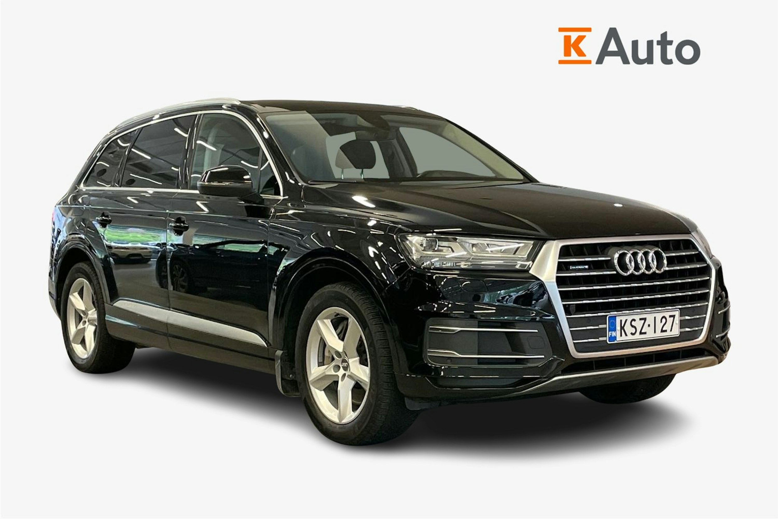 Musta Audi Q7 2018 kuva 1.