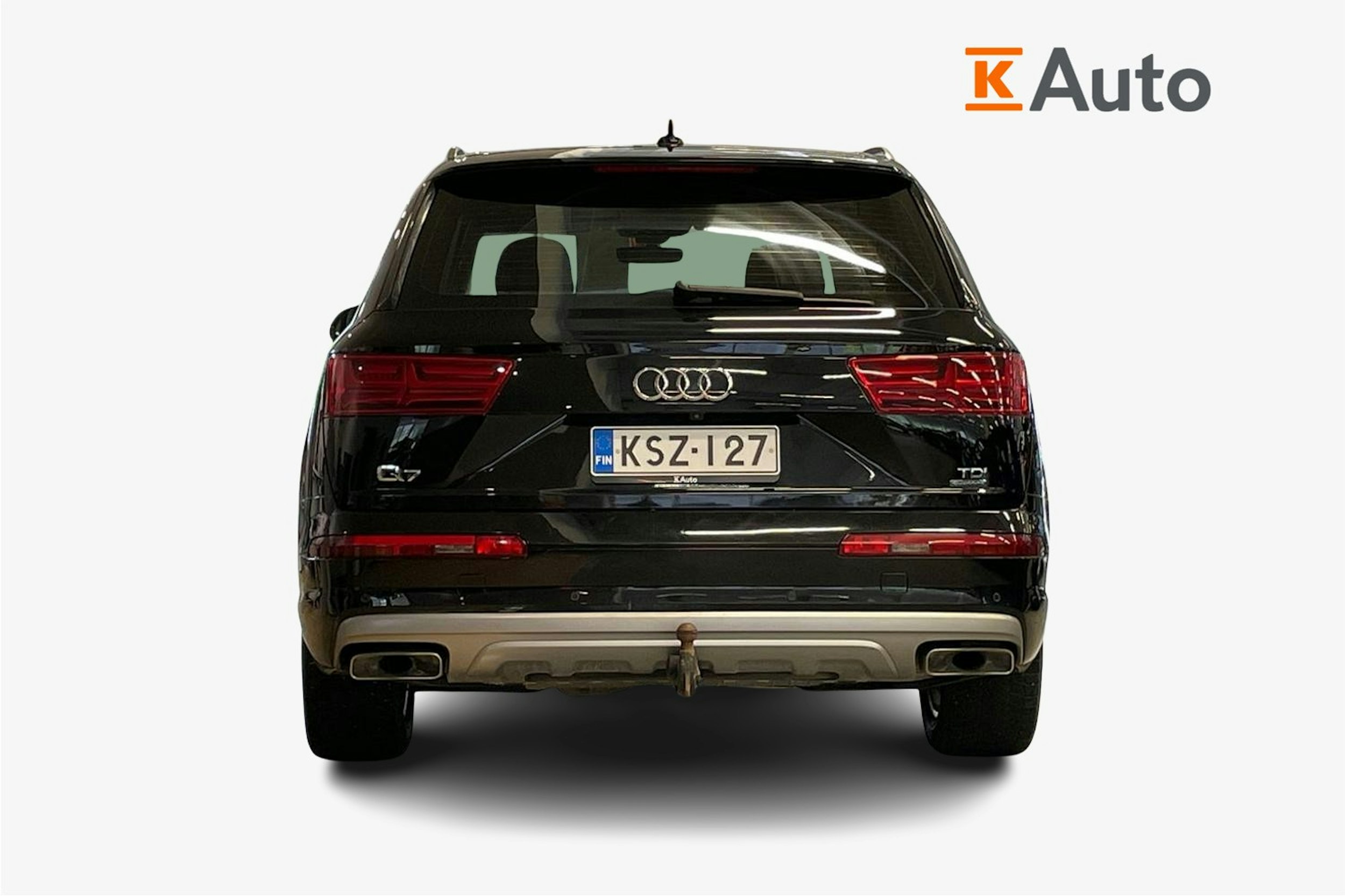 Musta Audi Q7 2018 kuva 3.
