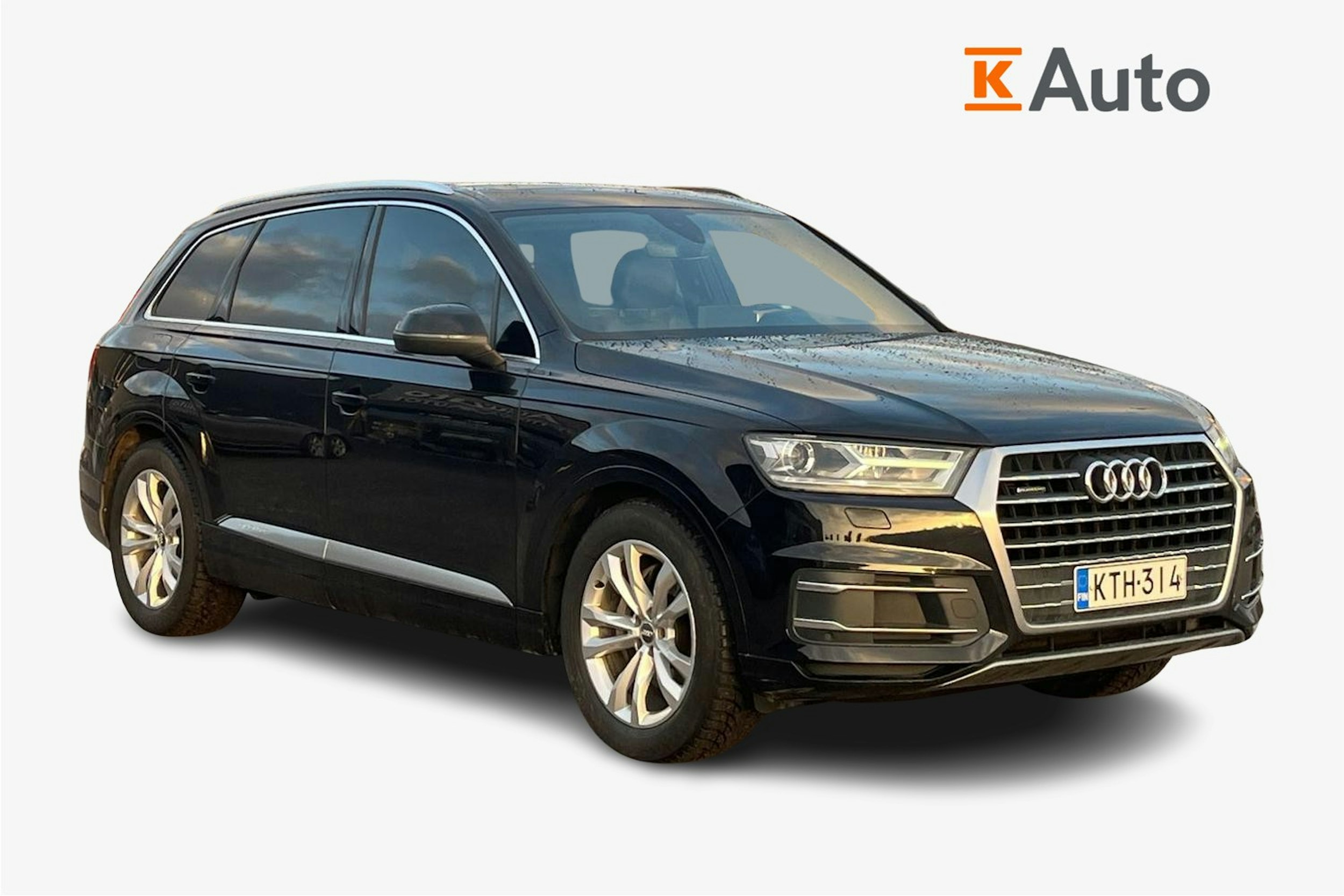 musta Audi Q7 2018 kuva 1.