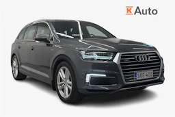 harmaa Audi Q7 2018 kuva 1.