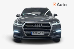 harmaa Audi Q7 2018 kuva 4.
