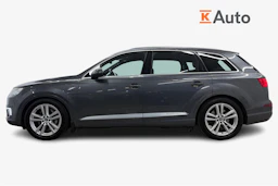 harmaa Audi Q7 2018 kuva 5.