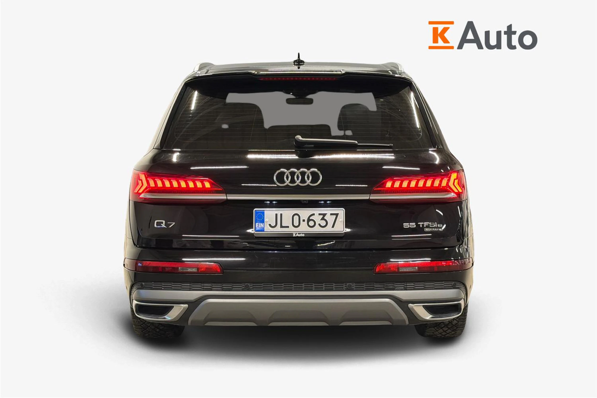 Musta Audi Q7 2020 kuva 3.