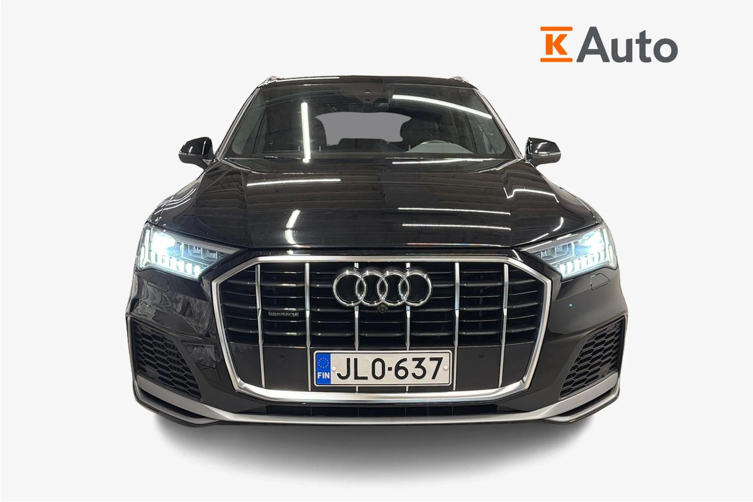 Musta Audi Q7 2020 kuva 4.