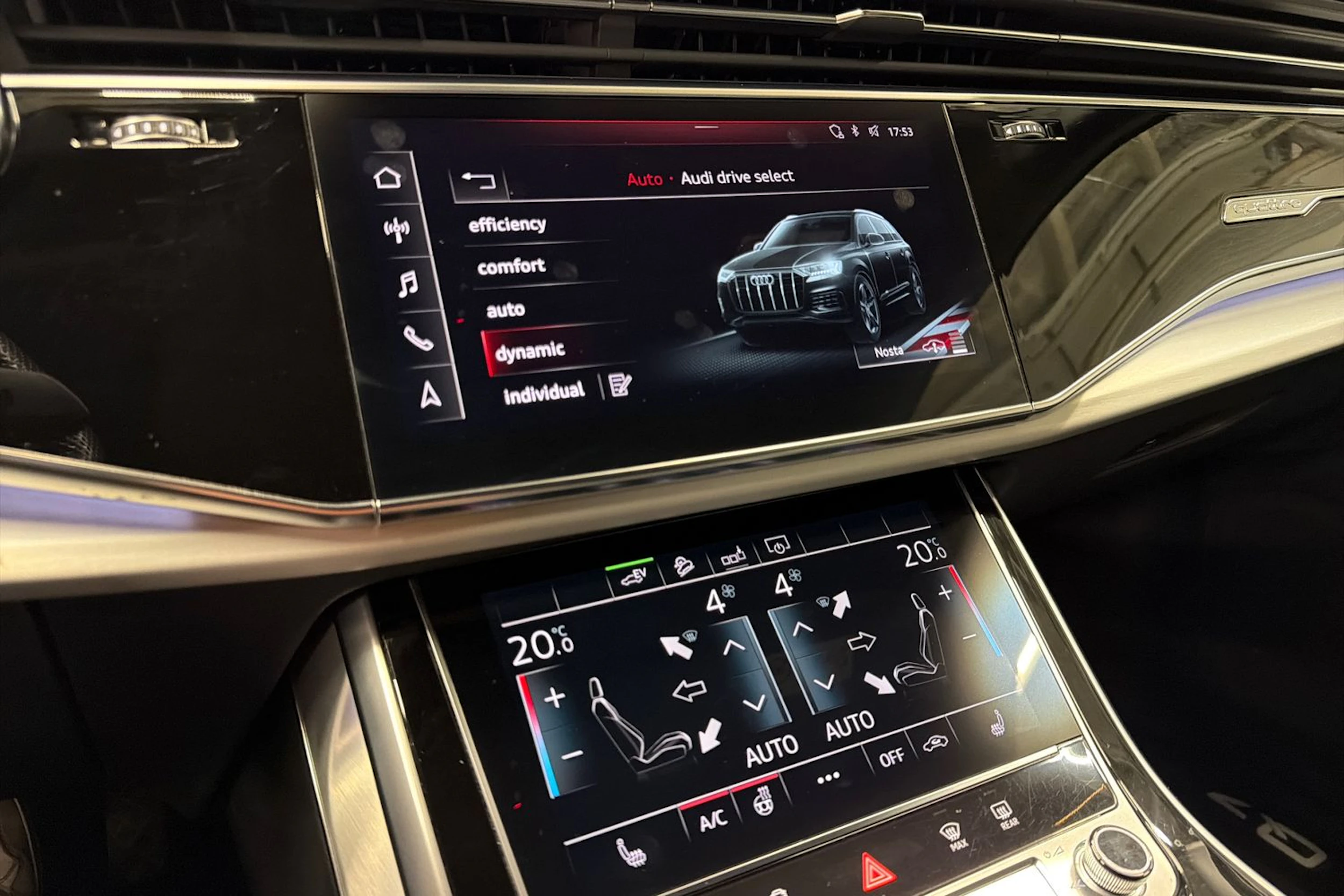 Musta Audi Q7 2020 kuva 20.