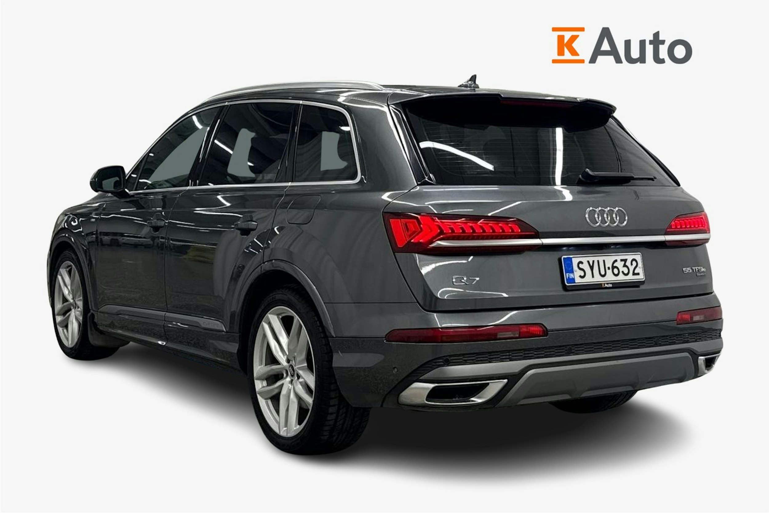 harmaa Audi Q7 2020 kuva 2.