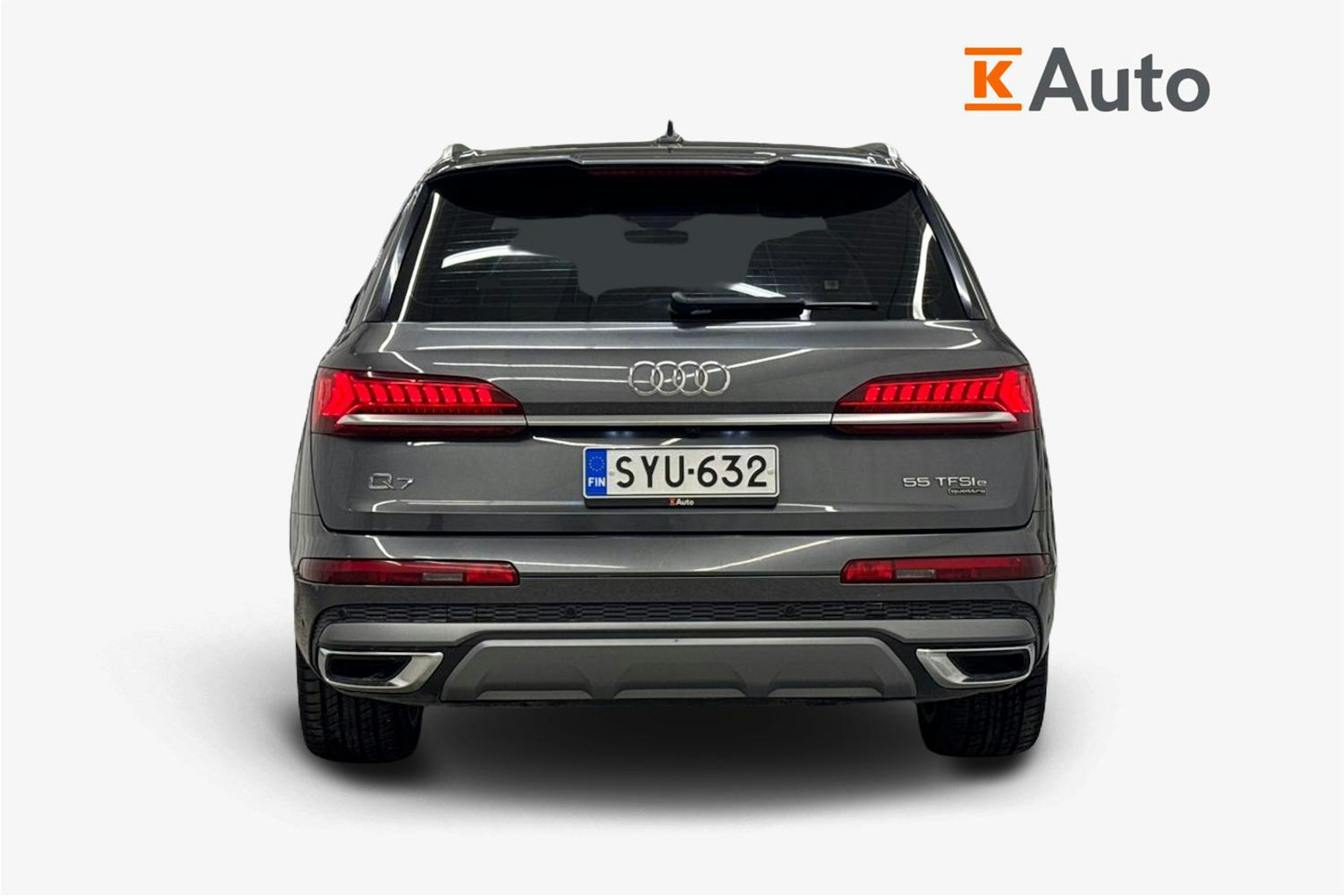 harmaa Audi Q7 2020 kuva 3.