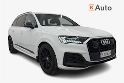 valkoinen Audi Q7 2020 kuva 1.