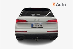 valkoinen Audi Q7 2020 kuva 3.