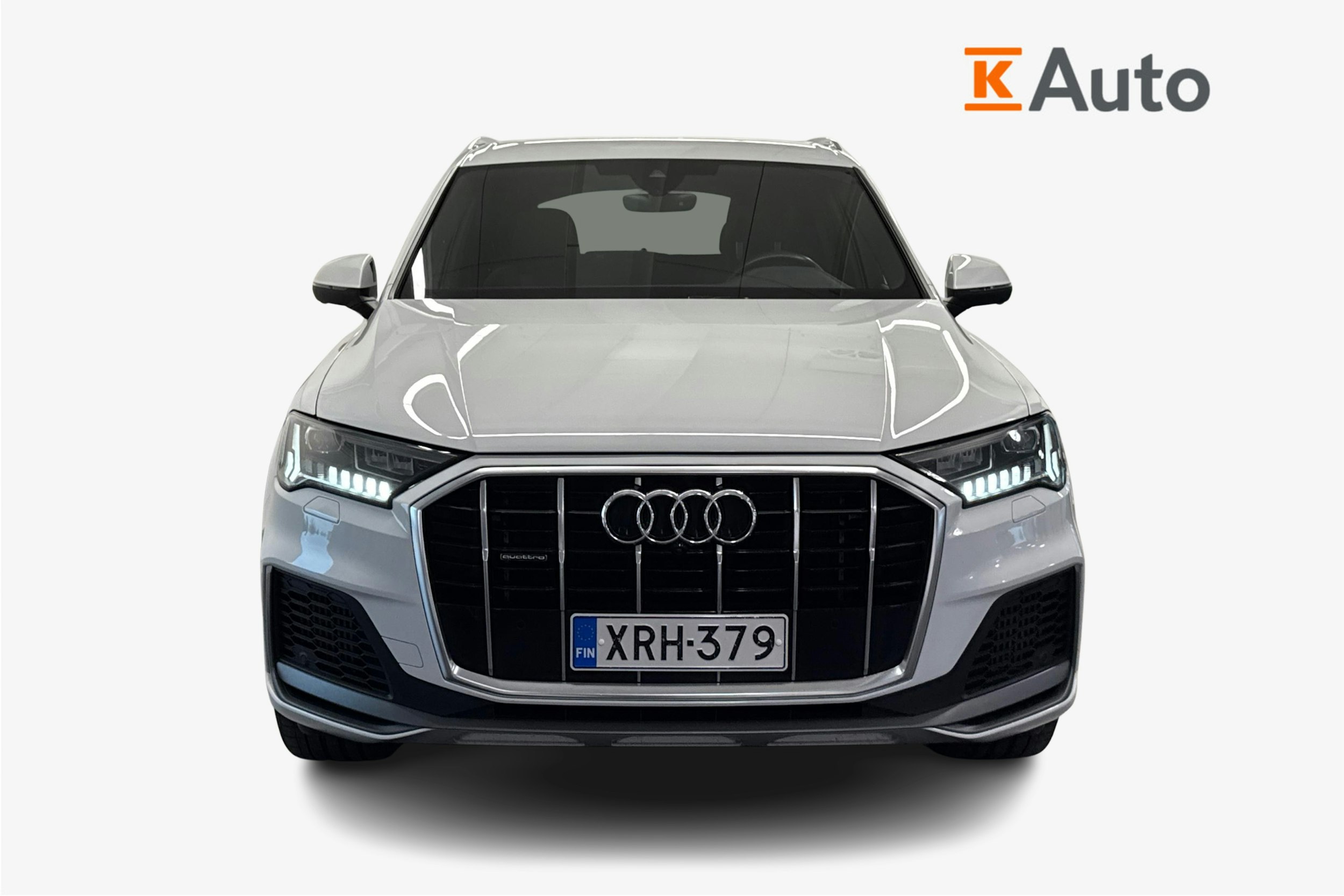 Valkoinen Audi Q7 2020 kuva 5.