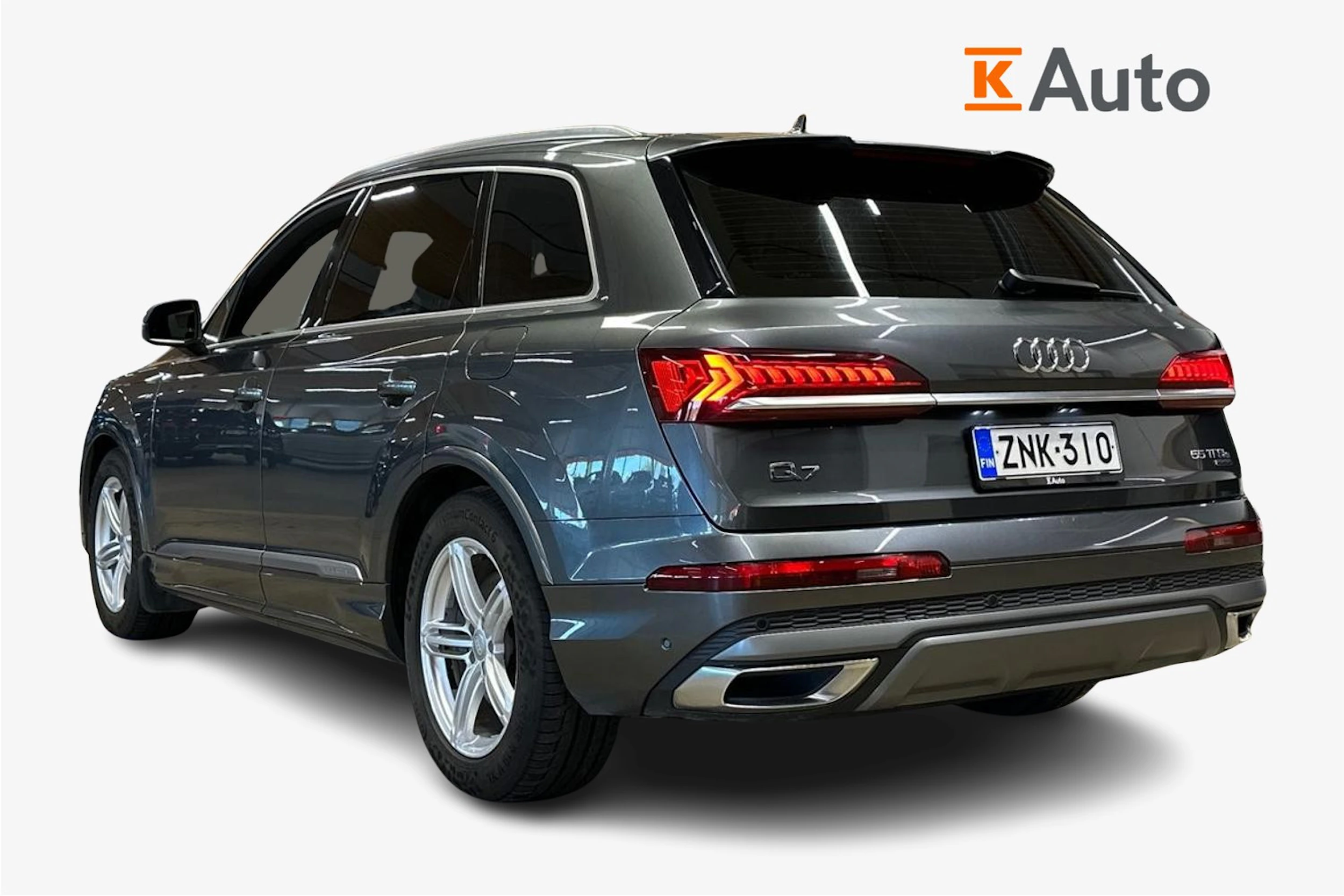 harmaa Audi Q7 2020 kuva 2.