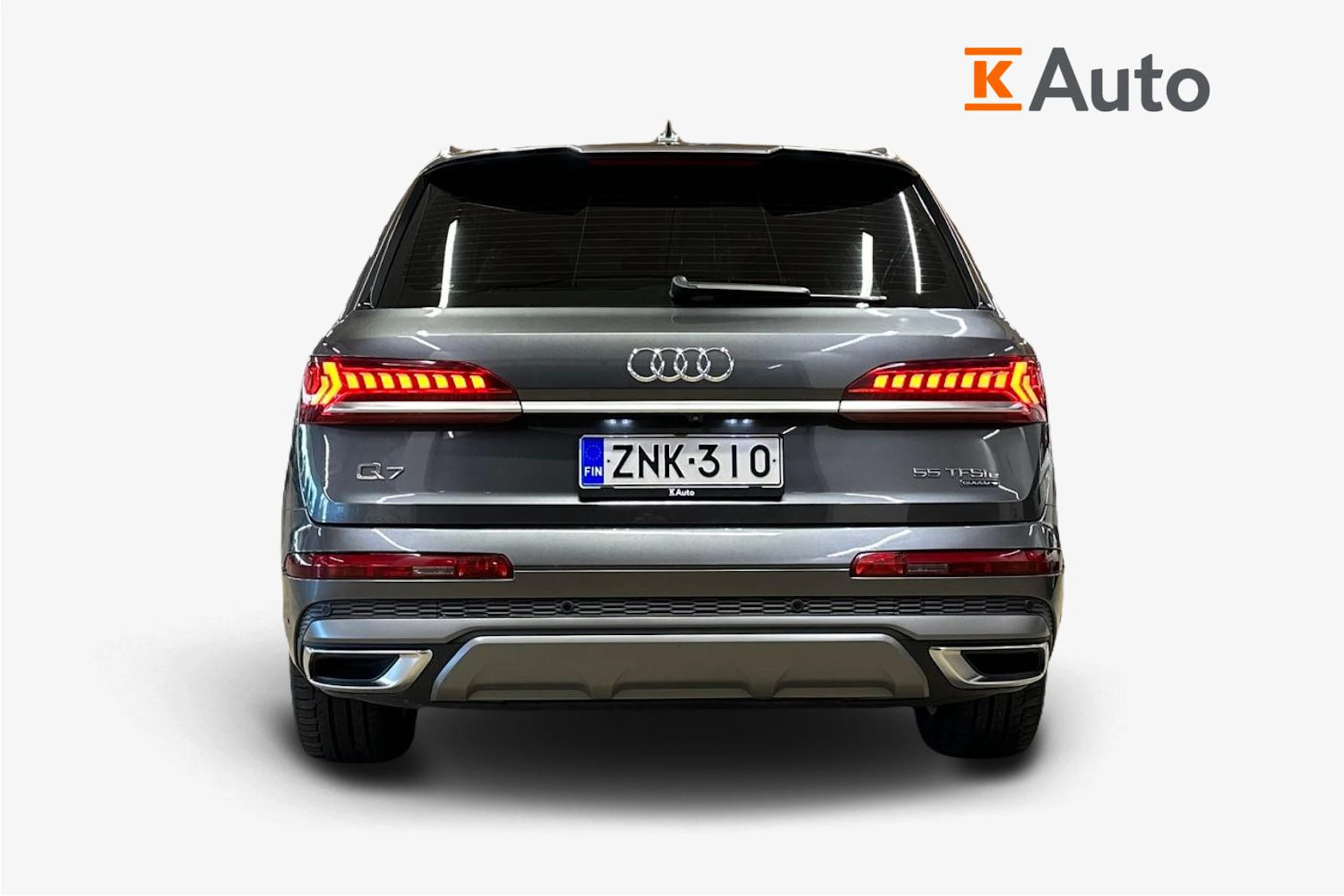 harmaa Audi Q7 2020 kuva 3.