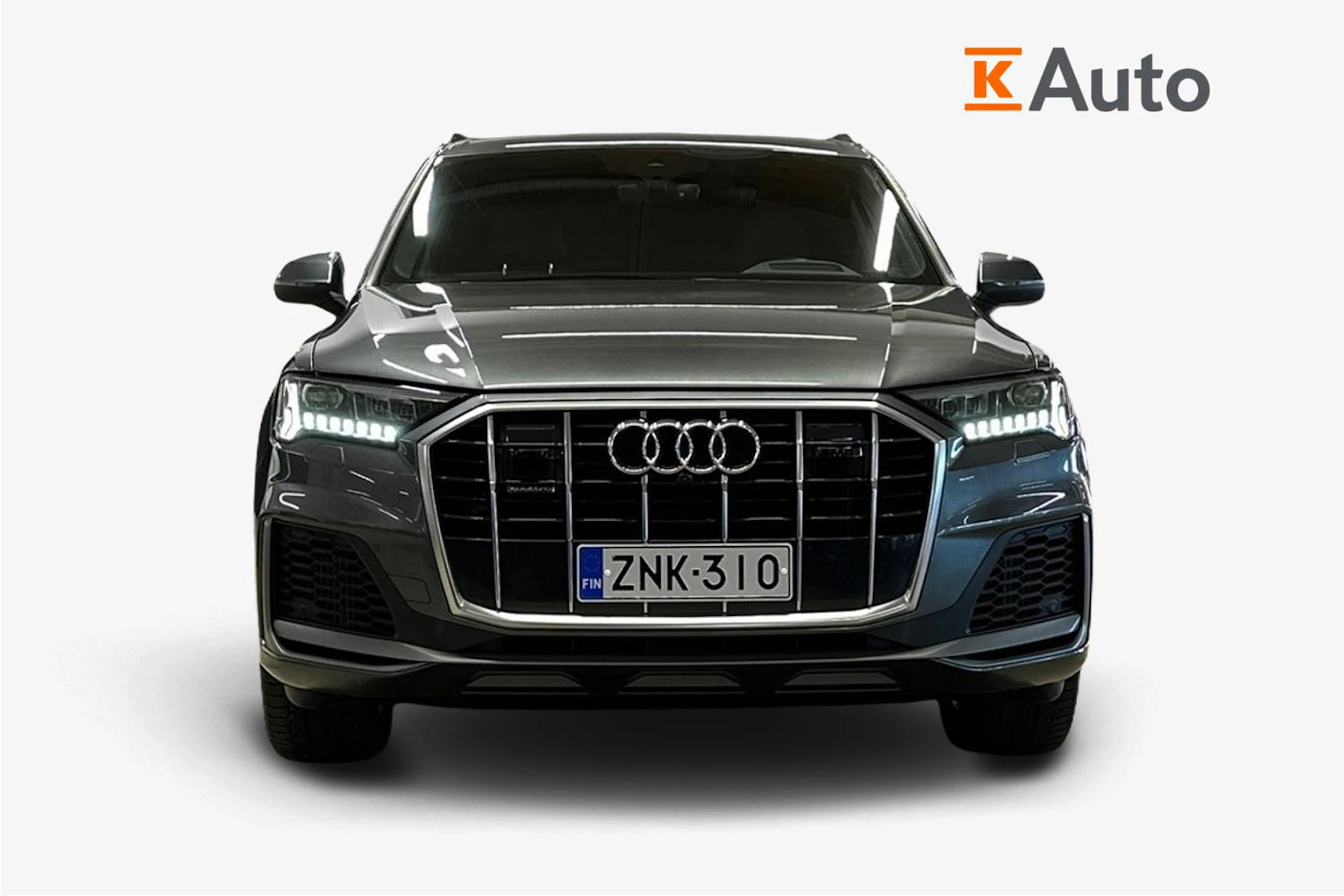harmaa Audi Q7 2020 kuva 4.