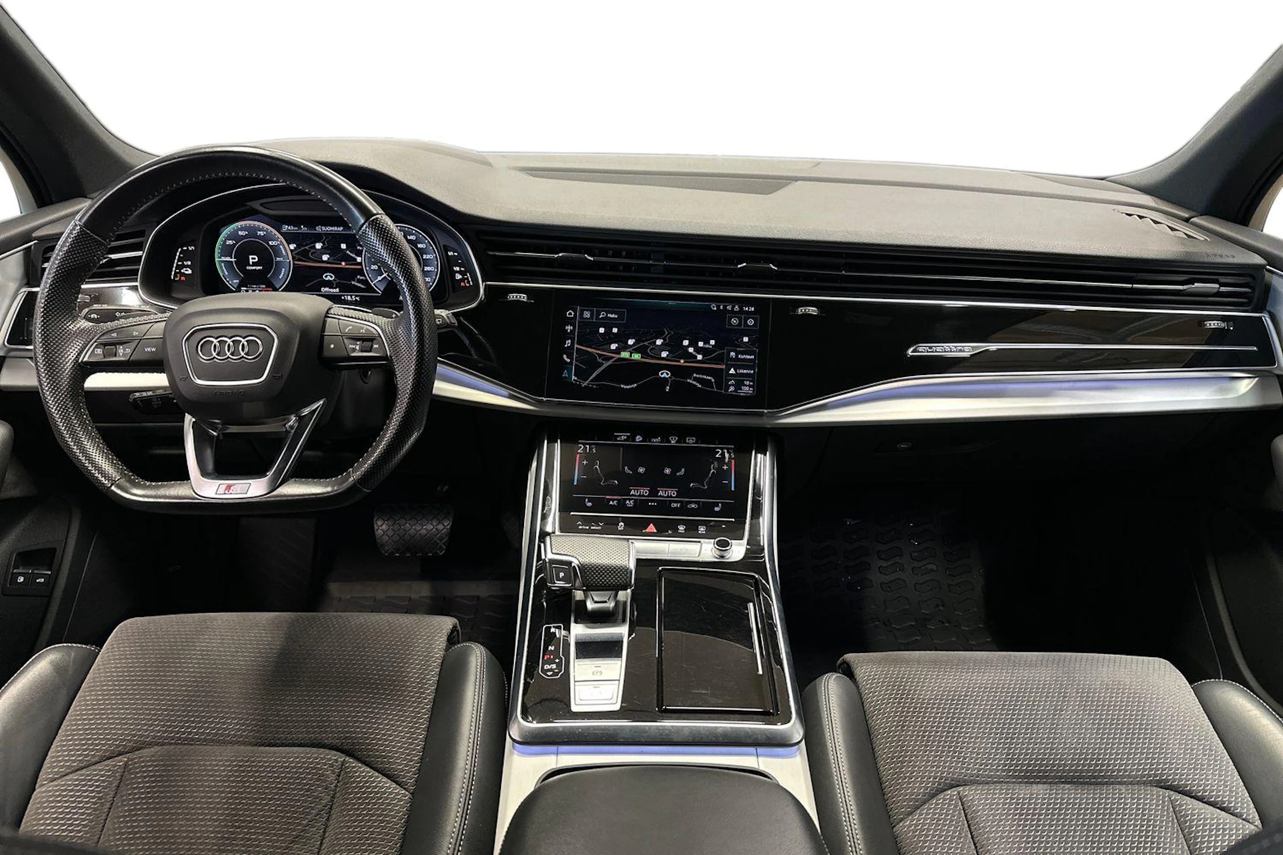 harmaa Audi Q7 2020 kuva 7.