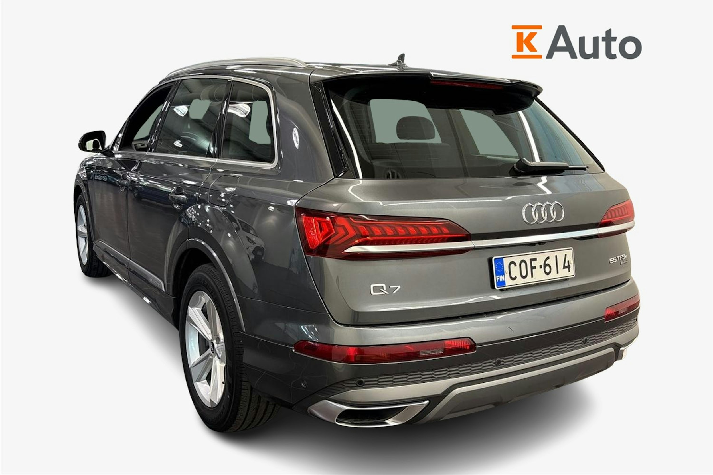 Harmaa Audi Q7 2021 kuva 2.
